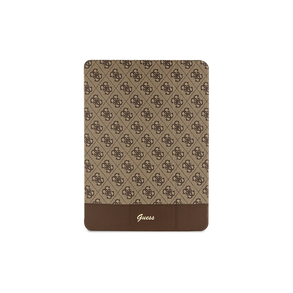 Hurtownia GSM - Etui Guess GUFCP12PS4SGW Apple iPad Pro 12.9 2020/2021/2022 (4., 5. és 6. generáció) barna/brown 4G Stripe Allover - GUE2439 - {ean13} - Hurt