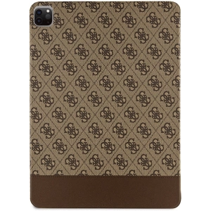 Hurtownia GSM - Etui Guess GUFCP12PS4SGW Apple iPad Pro 12.9 2020/2021/2022 (4., 5. und 6. Generation) braun/brown 4G Stripe Allover - GUE2439 - {ean13} - Hurt