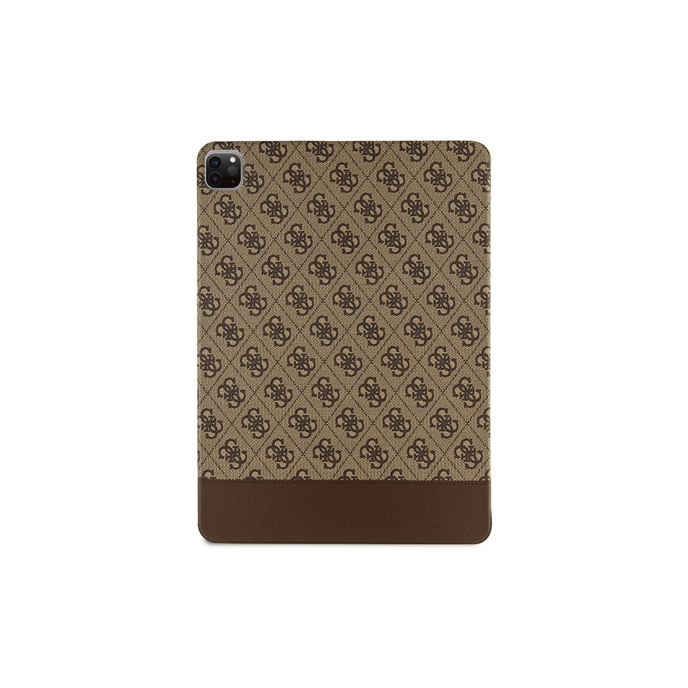 Hurtownia GSM - Etui Guess GUFCP12PS4SGW Apple iPad Pro 12.9 2020/2021/2022 (4., 5. és 6. generáció) barna/brown 4G Stripe Allover - GUE2439 - {ean13} - Hurt