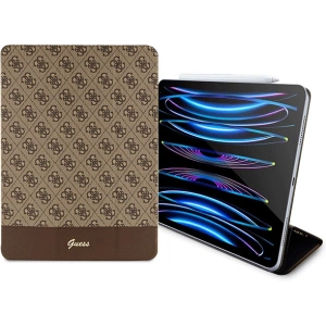 Hurtownia GSM - Etui Guess GUFCP12PS4SGW Apple iPad Pro 12.9 2020/2021/2022 (4., 5. und 6. Generation) braun/brown 4G Stripe Allover - GUE2439 - {ean13} - Hurt