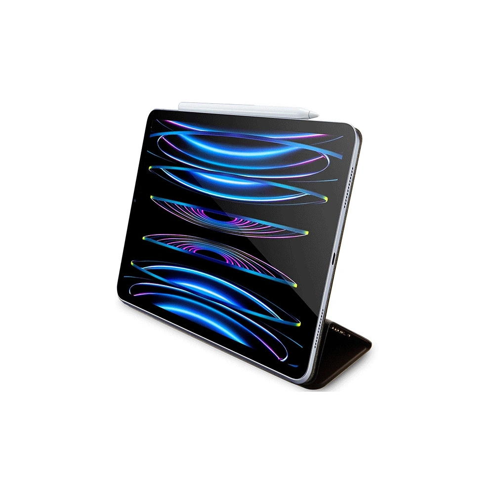 Hurtownia GSM - Etui Guess GUFCP12PS4SGW Apple iPad Pro 12.9 2020/2021/2022 (4., 5. és 6. generáció) barna/brown 4G Stripe Allover - GUE2439 - {ean13} - Hurt