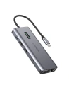 Hurtownia GSM - Adaptér 12w1 Choetech HUB-M26 USB-C na USB-C+ USB-A+ HDMI+ VGA+ AUX+ SD+ TF (šedý) - CHT41 - {ean13} - Hurt