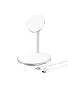 Hurtownia GSM - Încărcător wireless Choetech T581-F (alb) - CHT42 - {ean13} - Hurt