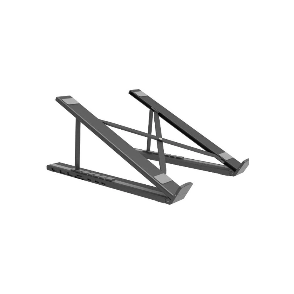 Hurtownia GSM - Reglabil suport pentru laptop și stație de docare Choetech HUB-M48 7in1 (negru) - CHT47 - {ean13} - Hurt