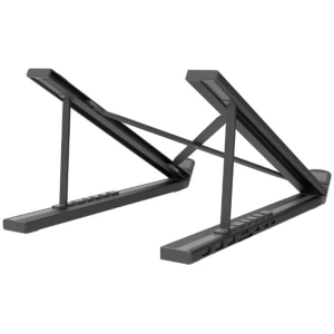 Hurtownia GSM - Reglabil suport pentru laptop și stație de docare Choetech HUB-M48 7in1 (negru) - CHT47 - {ean13} - Hurt