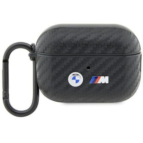 Hurtownia BMW - 3666339123840 - BMW425 - Etui BMW BMAP2WMPUCA2 Apple AirPods Pro 2 czarny/black Carbon Double Metal Logo - B2B homescreen