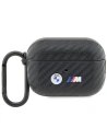 Etui BMW BMAP2WMPUCA2 Apple AirPods Pro 2 černý/black Carbon Double Metal Logo