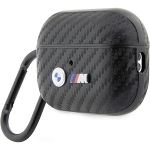 Etui BMW BMAP2WMPUCA2 Apple AirPods Pro 2 czarny/black Carbon Double Metal Logo