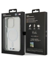 Hurtownia GSM - Etui BMW BMHMP14LHCRS Apple iPhone 14 Pro transparente Hardcase Silber Ring MagSafe - BMW428 - {ean13} - Hurt