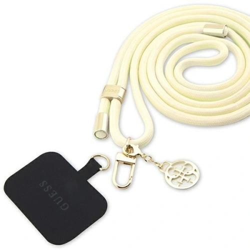 Pasek Guess GUUCNMG4EE Universal CBDY Cord beżowy/beige