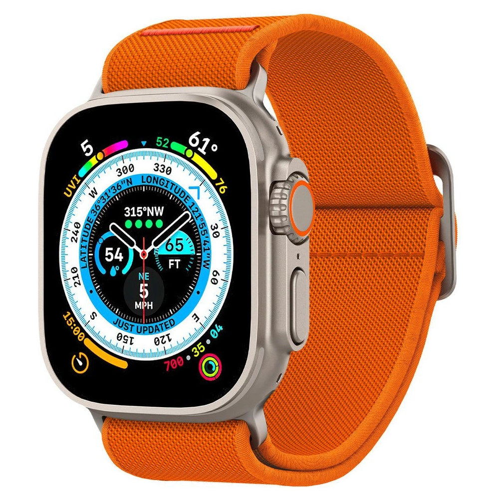 Hurtownia GSM - Pasek Spigen Fit Lite Ultra Apple Watch 4/5/6/7/SE/8/9/Ultra 44/45/49mm Oranžový - SPN2845 - {ean13} - Hurt