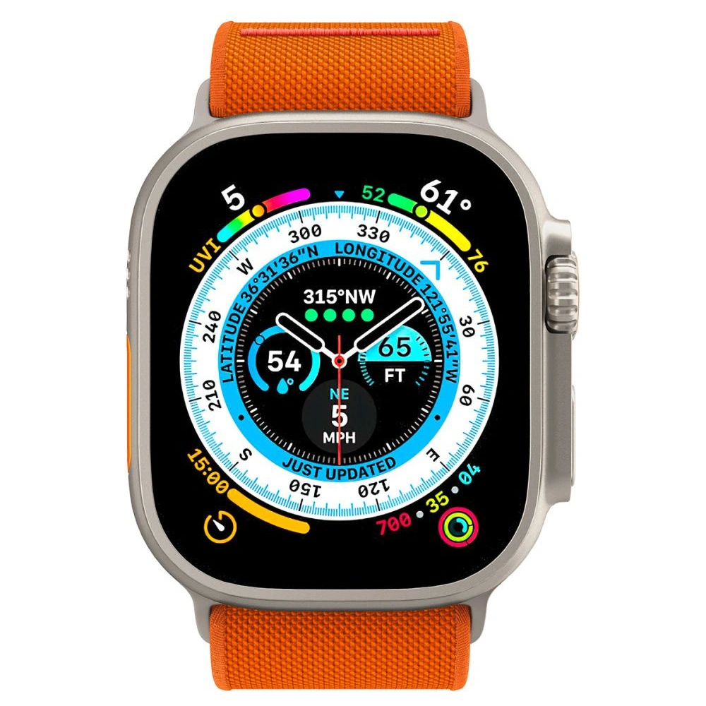 Hurtownia GSM - Pasek Spigen Fit Lite Ultra Apple Watch 4/5/6/7/SE/8/9/Ultra 44/45/49mm Oranžový - SPN2845 - {ean13} - Hurt