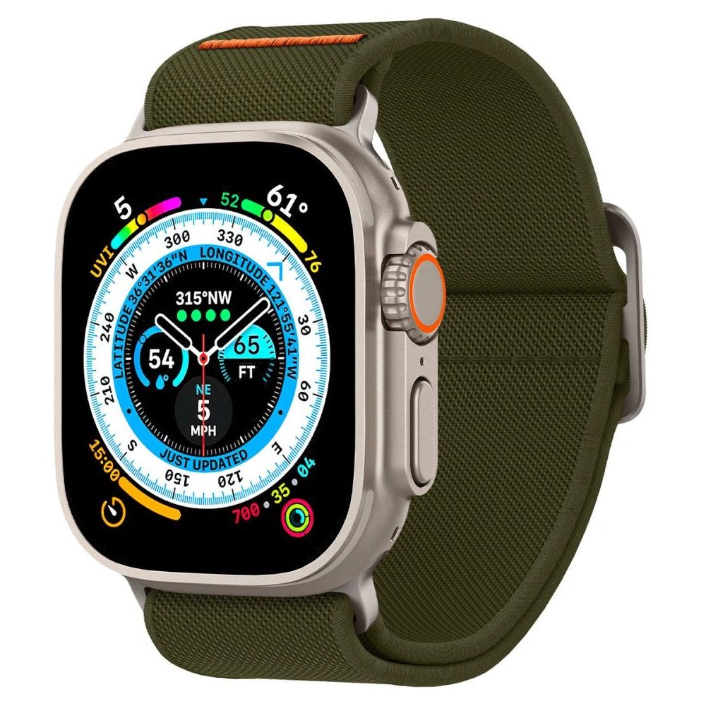 Hurtownia GSM - Pasek Spigen Fit Lite Ultra Apple Watch 4/5/6/7/SE/8/9/Ultra 44/45/49mm Khaki - SPN2846 - {ean13} - Hurt