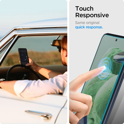 Szkło hartowane Spigen GLAS.tR Slim Xiaomi Redmi Note 12 5G/POCO X5 5G Clear [2 PACK]