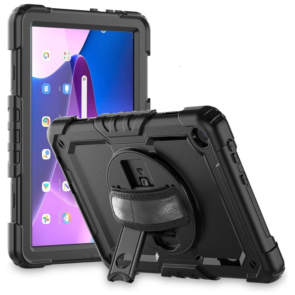 Hurtownia GSM - Etui Tech-Protect Solid360 Lenovo Tab M10 10.1 3. generációs Fekete - THP1887 - {ean13} - Hurt