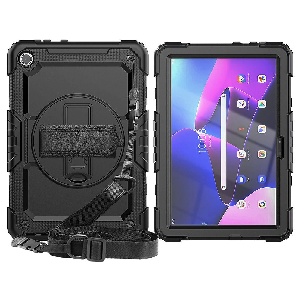 Hurtownia GSM - Etui Tech-Protect Solid360 Lenovo Tab M10 10.1 3. generációs Fekete - THP1887 - {ean13} - Hurt