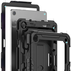 Hurtownia GSM - Etui Tech-Protect Solid360 Lenovo Tab M10 10.1 3. generációs Fekete - THP1887 - {ean13} - Hurt