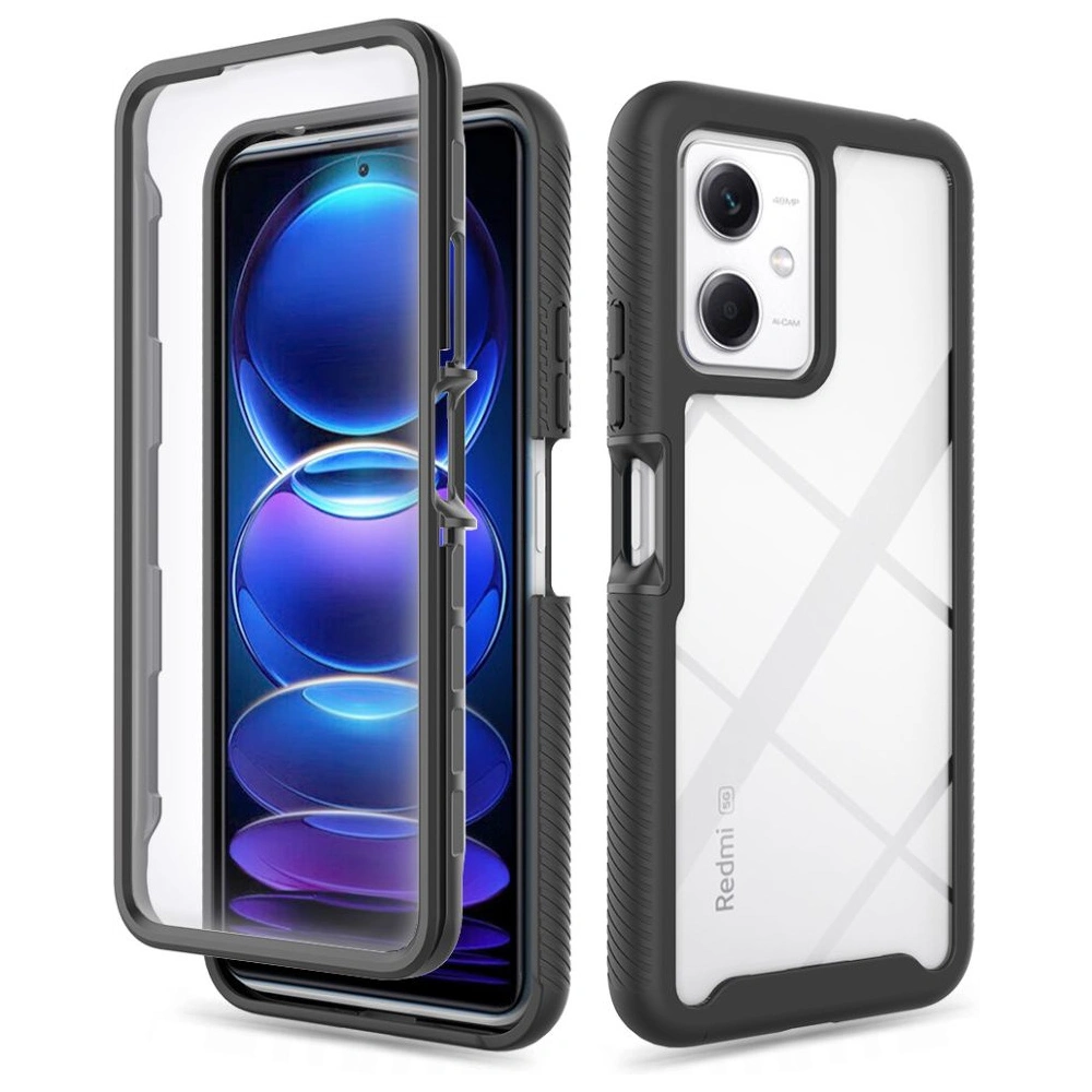 Hurtownia GSM - Etui Tech-Protect Defense360 Xiaomi Redmi Note 12 5G/POCO X5 5G Fekete - THP1889 - {ean13} - Hurt