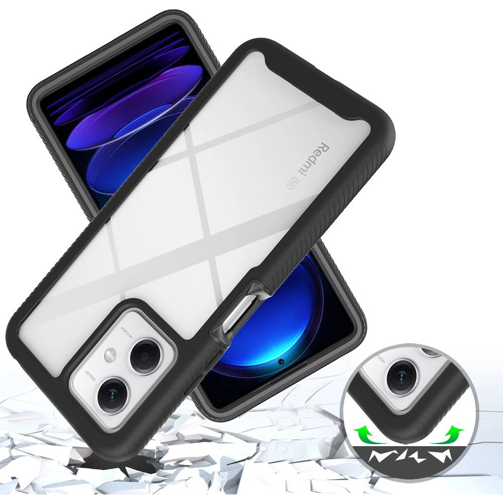 Hurtownia GSM - Etui Tech-Protect Defense360 Xiaomi Redmi Note 12 5G/POCO X5 5G Black - THP1889 - {ean13} - Hurt