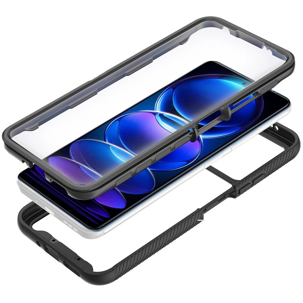 Hurtownia GSM - Etui Tech-Protect Defense360 Xiaomi Redmi Note 12 5G/POCO X5 5G Fekete - THP1889 - {ean13} - Hurt