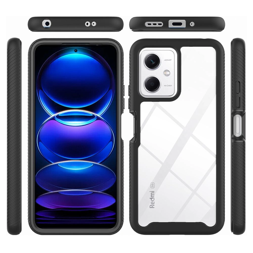 Hurtownia GSM - Etui Tech-Protect Defense360 Xiaomi Redmi Note 12 5G/POCO X5 5G Fekete - THP1889 - {ean13} - Hurt