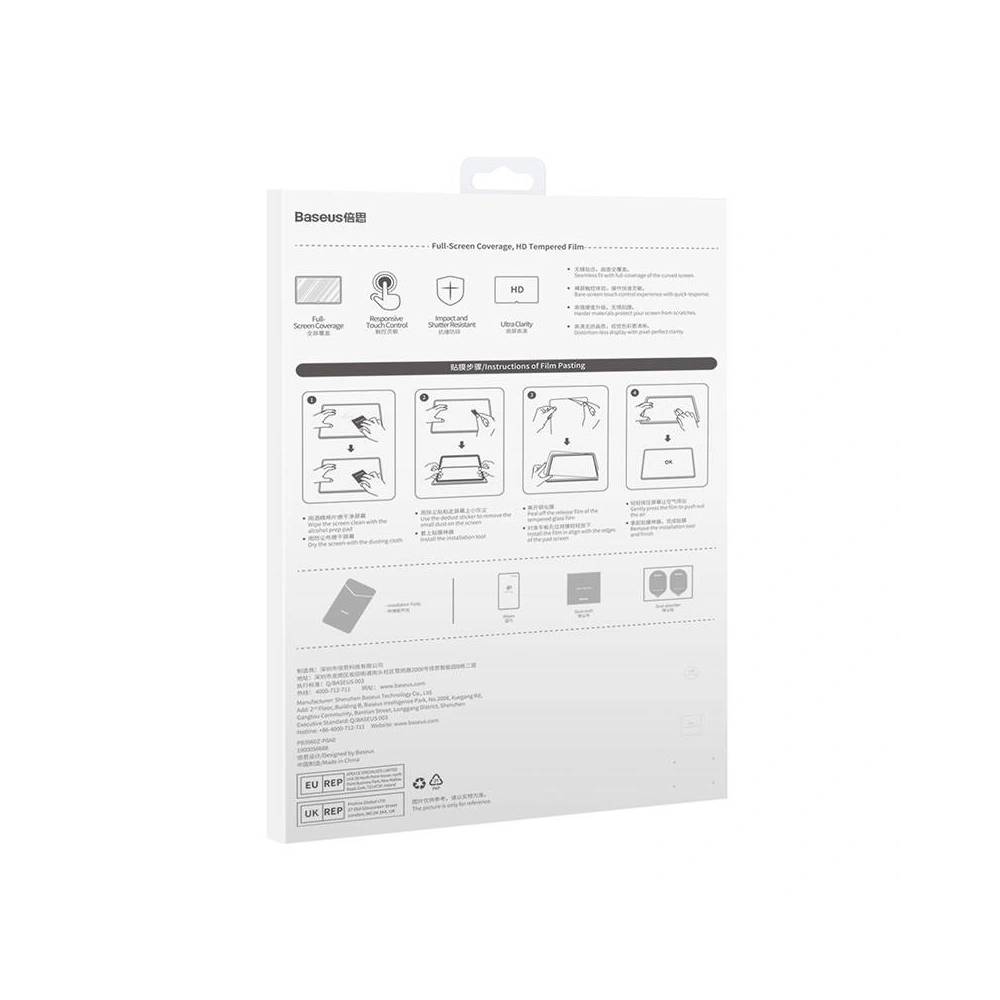Hurtownia GSM - Edzett üveg Baseus Crystal 0.3mm Huawei MatePad 11 10.4 - BSU4007 - {ean13} - Hurt