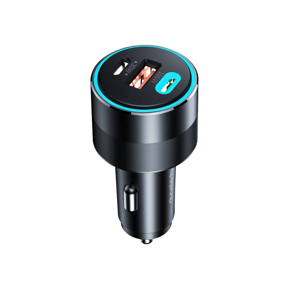 Hurtownia GSM - Auto nabíječka Choetech TC0011 130W 2x USB-C 1x USB-A (černá) - CHT49 - {ean13} - Hurt