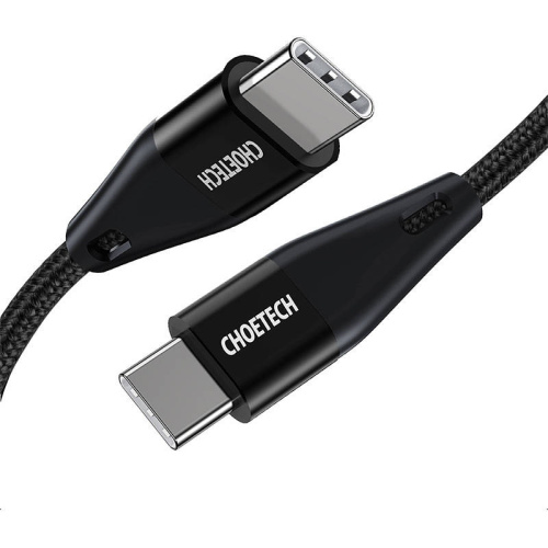 Choetech Distributor - 6971824975673 - CHT51 - Choetech XCC-1003 USB-C/USB-C Cable PD 60W 1.2m (black) - B2B homescreen