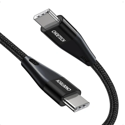 Kabel Choetech XCC-1003 USB-C/USB-C PD 60W 1.2m (czarny)