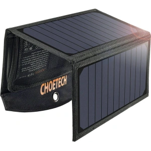 Hurtownia GSM - Klappbares Solarladegerät Choetech SC001 19W 2xUSB (schwarz) - CHT55 - {ean13} - Hurt