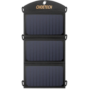 Hurtownia GSM - Skládací solární nabíječka Choetech SC001 19W 2xUSB (černá) - CHT55 - {ean13} - Hurt