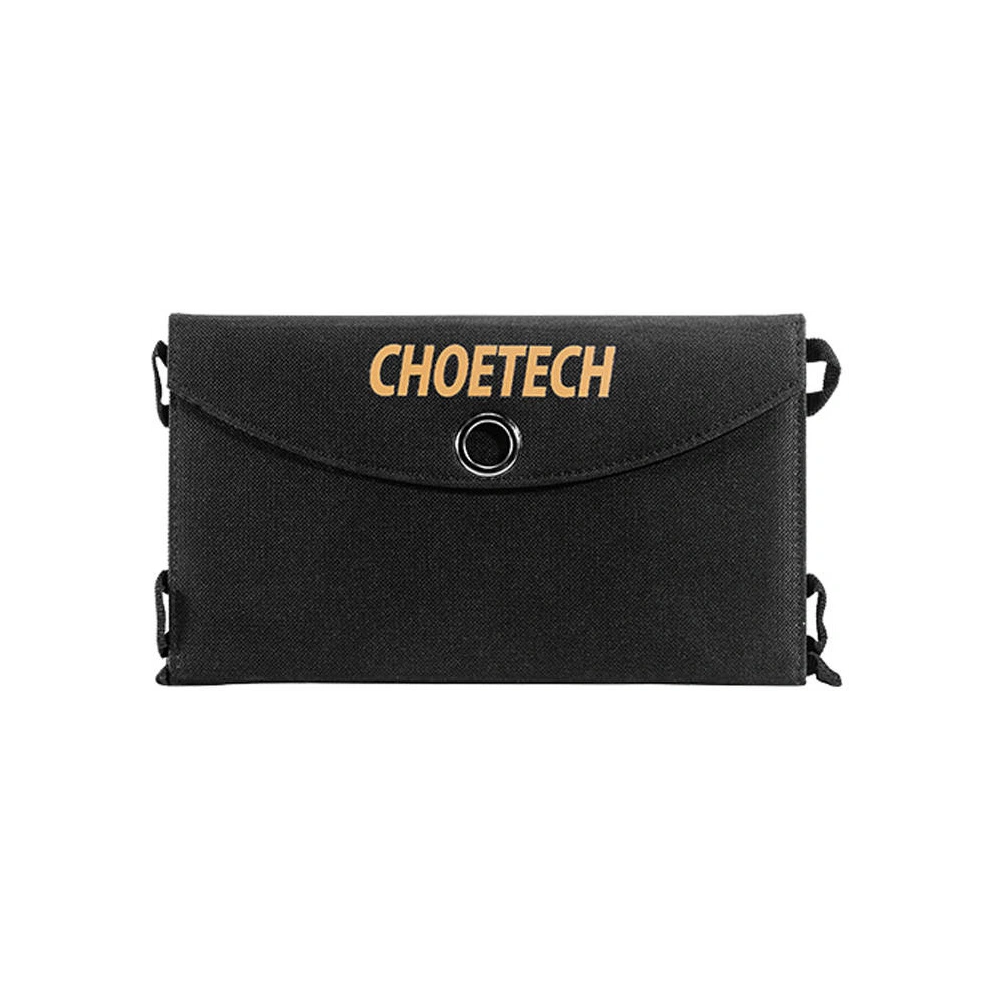 Hurtownia GSM - Skládací solární nabíječka Choetech SC001 19W 2xUSB (černá) - CHT55 - {ean13} - Hurt