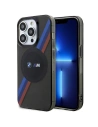 Hurtownia GSM - Etui BMW BMHMP14LHDTK Apple iPhone 14 Pro szary/grey Tricolor Stripes MagSafe - BMW429 - {ean13} - Hurt