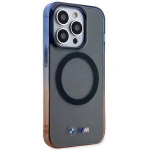 Etui BMW BMHMP14LHTGE Apple iPhone 14 Pro szary/grey hardcase Gradient Bumper MagSafe