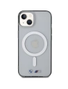 Hurtownia GSM - Etui BMW BMHMP14MHCRS Apple iPhone 14 Plus / 15 Plus átlátszó kemény hátlap Silver Ring MagSafe - BMW432 - {ean13} - Hurt