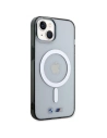 Hurtownia GSM - Etui BMW BMHMP14MHCRS Apple iPhone 14 Plus / 15 Plus átlátszó kemény hátlap Silver Ring MagSafe - BMW432 - {ean13} - Hurt