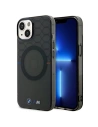 Etui BMW BMHMP14MHGPK Apple iPhone 14 Plus / 15 Plus grau/grey Muster MagSafe