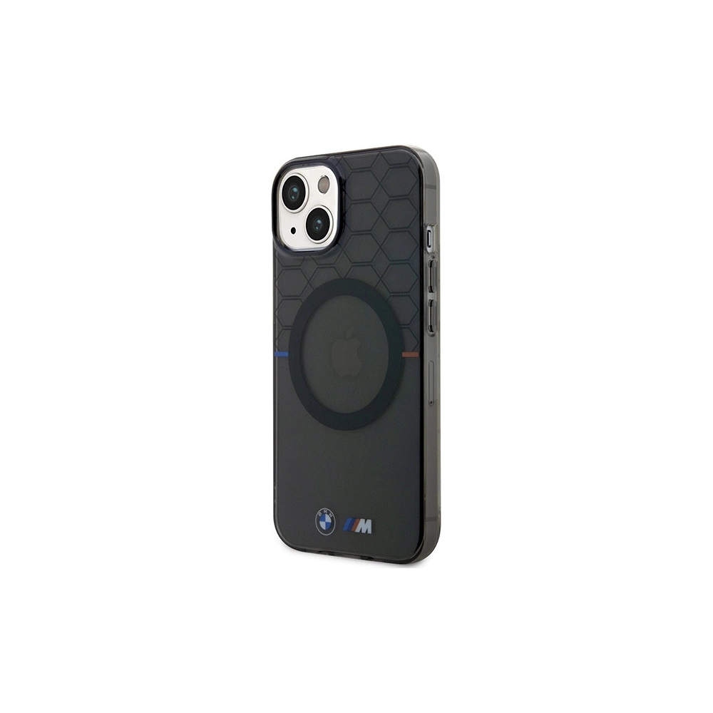 Hurtownia GSM - Etui BMW BMHMP14MHGPK Apple iPhone 14 Plus / 15 Plus grau/grey Muster MagSafe - BMW433 - {ean13} - Hurt