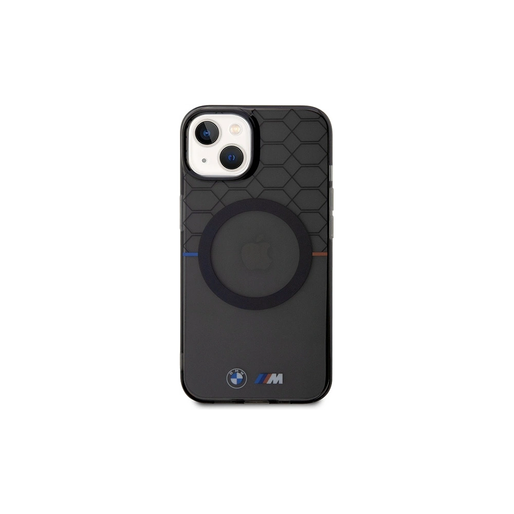 Hurtownia GSM - Etui BMW BMHMP14MHGPK Apple iPhone 14 Plus / 15 Plus grau/grey Muster MagSafe - BMW433 - {ean13} - Hurt