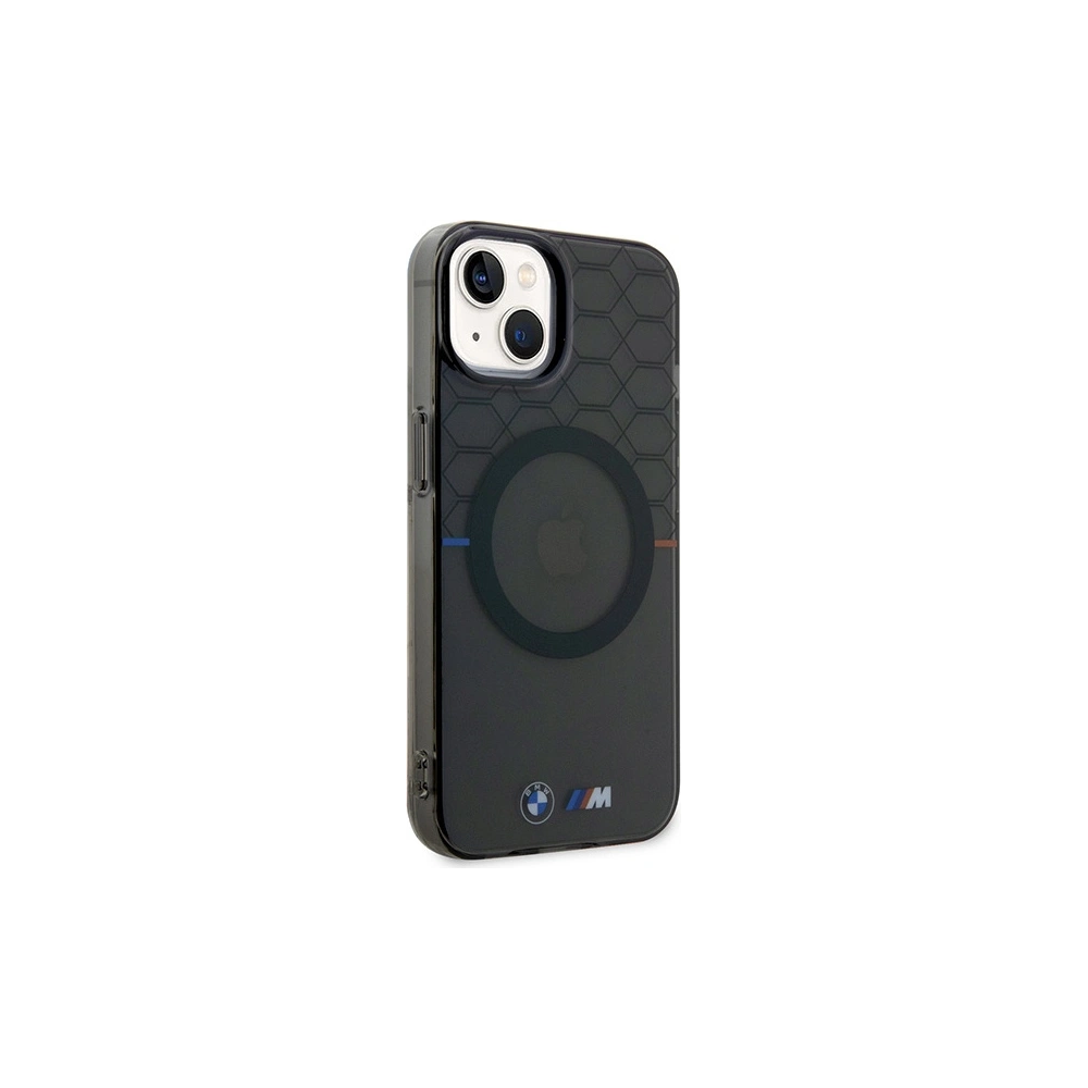 Hurtownia GSM - Etui BMW BMHMP14MHGPK Apple iPhone 14 Plus / 15 Plus grau/grey Muster MagSafe - BMW433 - {ean13} - Hurt