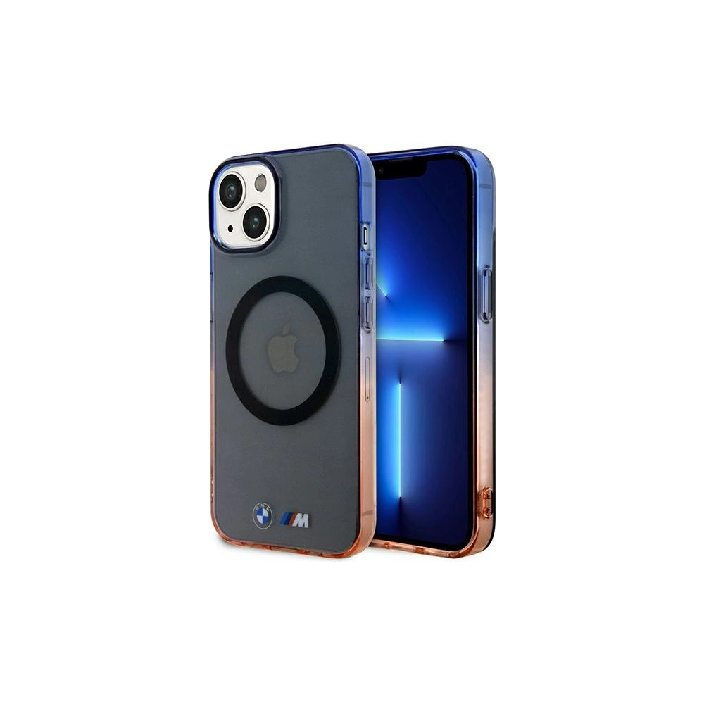 Hurtownia GSM - Etui BMW BMHMP14MHTGE Apple iPhone 14 Plus / 15 Plus grau/grey hardcase Gradient Bumper MagSafe - BMW434 - {ean13} - Hurt
