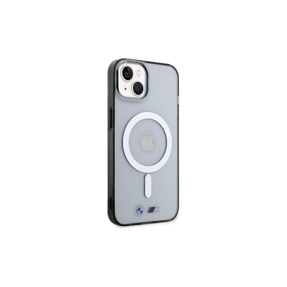 Hurtownia GSM - Etui BMW BMHMP14SHCRS Apple iPhone 14 transparent hardcase Silver Ring MagSafe - BMW435 - {ean13} - Hurt