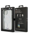 Hurtownia GSM - BMW Apple Case BMHMP14SHCRS iPhone 14 transparentes Hartschalenetui Silber Ring MagSafe - BMW435 - {ean13} - Hurt