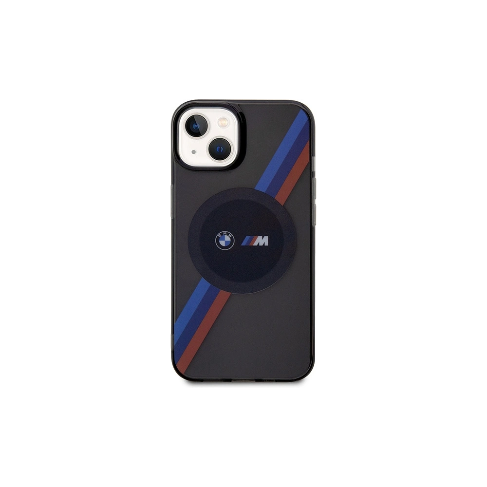 Wholesale BMW BMHMP14SHDTK Apple iPhone 14 grey Tricolor Stripes MagSafe - BMW436 - {ean13} - Hurt