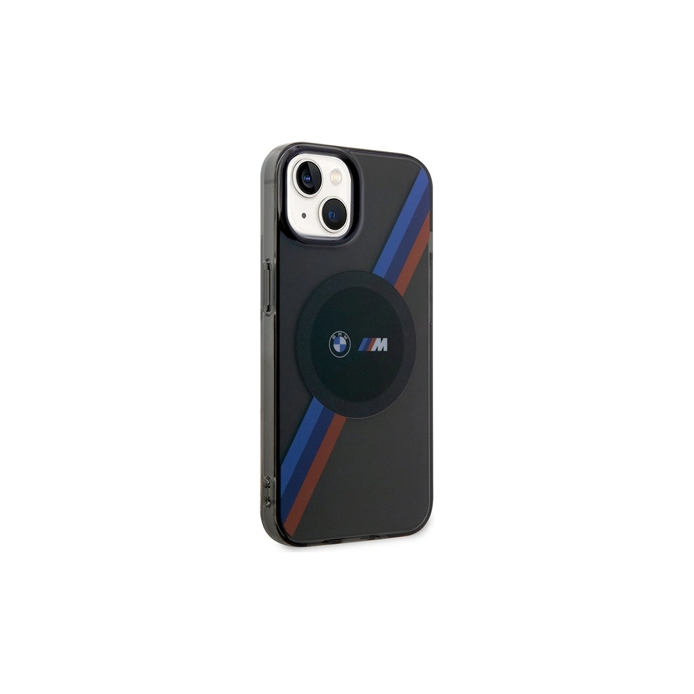 Wholesale BMW BMHMP14SHDTK Apple iPhone 14 grey Tricolor Stripes MagSafe - BMW436 - {ean13} - Hurt