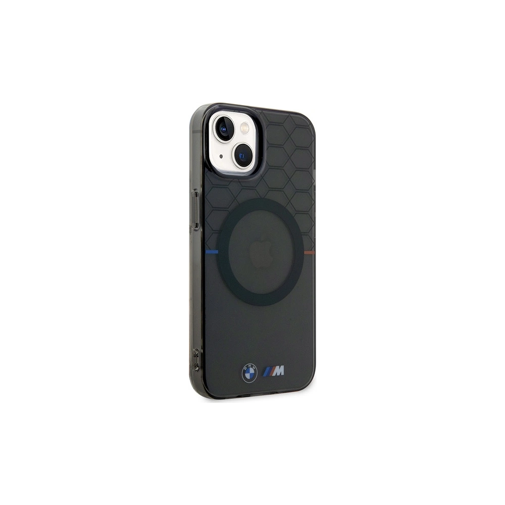 Hurtownia GSM - Etui BMW BMHMP14SHGPK Apple iPhone 14 gri/grey Pattern MagSafe - BMW437 - {ean13} - Hurt