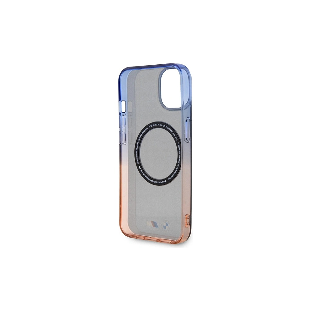 Wholesale BMW BMHMP14SHTGE Apple iPhone 14 grey hardcase Gradient Bumper MagSafe - BMW438 - {ean13} - Hurt