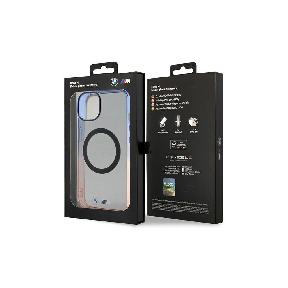 Hurtownia GSM - Etui BMW BMHMP14SHTGE Apple iPhone 14 šedý/grey hardcase Gradient Bumper MagSafe - BMW438 - {ean13} - Hurt