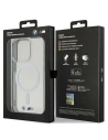 Hurtownia GSM - Etui BMW BMHMP14XHCRS Apple iPhone 14 Pro Max carcasă transparentă hardcase Silver Ring MagSafe - BMW439 - {ean13} - Hurt