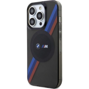 Hurtownia GSM - Etui BMW BMHMP14XHDTK Apple iPhone 14 Pro Max grau/grey hardcase Tricolor Stripes MagSafe - BMW440 - {ean13} - Hurt